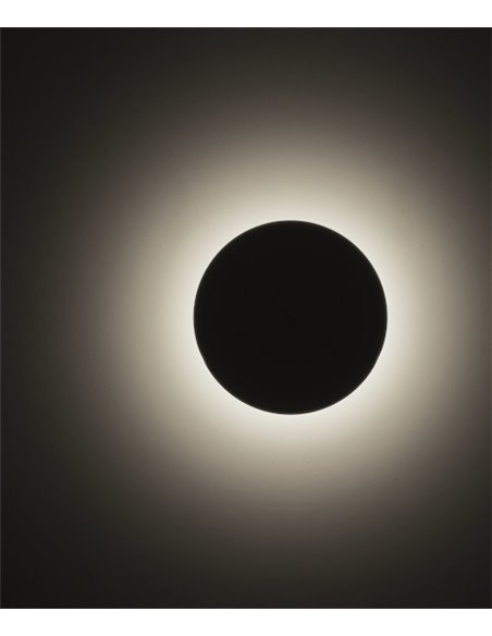 Roc wall light - FORLIGHT - Minimalist wall light, LED 3000K 770 lm, Diameter: 21,5 cm