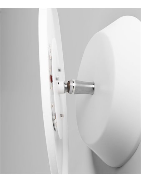 Roc wall light - FORLIGHT - Minimalist wall light, LED 3000K 770 lm, Diameter: 21,5 cm