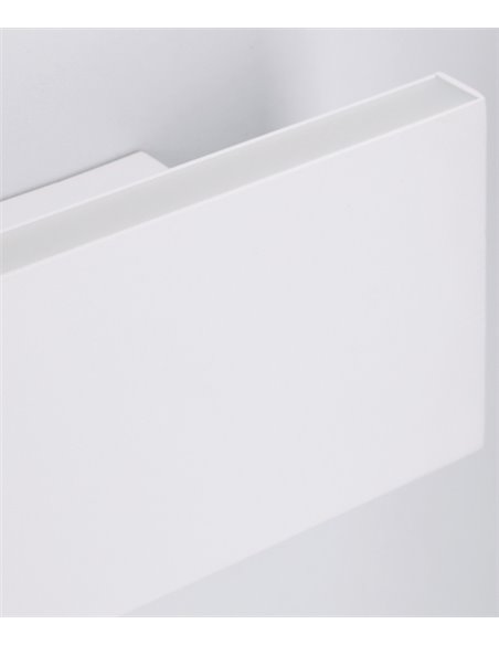 Thin wall light - FORLIGHT - Minimalist lamp in 2 colours, LED 3000K 860 lm, Size: 22,5 cm