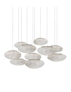 Lámpara colgante composiciones Tati 10 lámparas