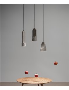 Parga pendant light - a-emotional light - Stone lamp, 3 sizes, LED dimmable phase cut-off