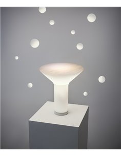 Era table lamp - a-emotional light - Handmade glass table lamp, Height: 37 cm