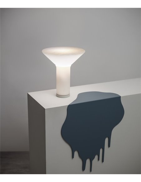 Era table lamp - a-emotional light - Handmade glass table lamp, Height: 37 cm