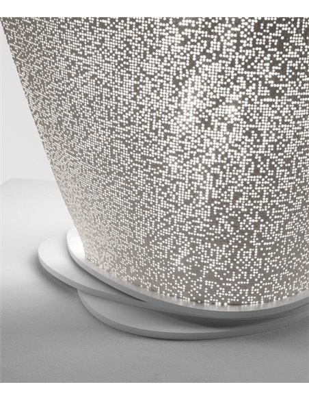 Blossom table lamp - a-emotional light - Stainless steel design light, Height: 55 cm