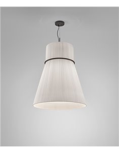 Folie pendant light - Bover - Translucent ribbon lampshade, Diameter: 70 cm 2