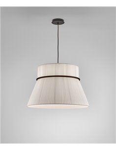 Folie pendant light - Bover - Translucent ribbon shade, Diameter: 60 cm 2