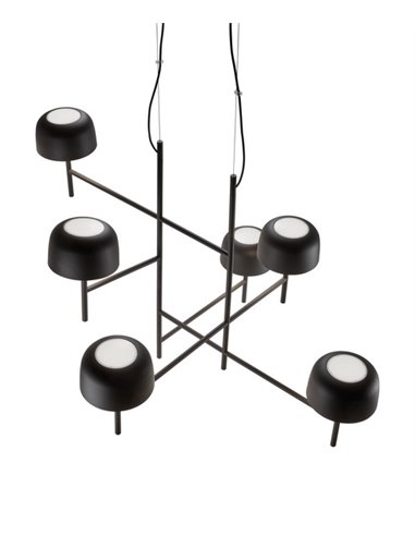 Bol pendant light - Bover - Decorative with 6 lights, LED Dimmable TRIAC