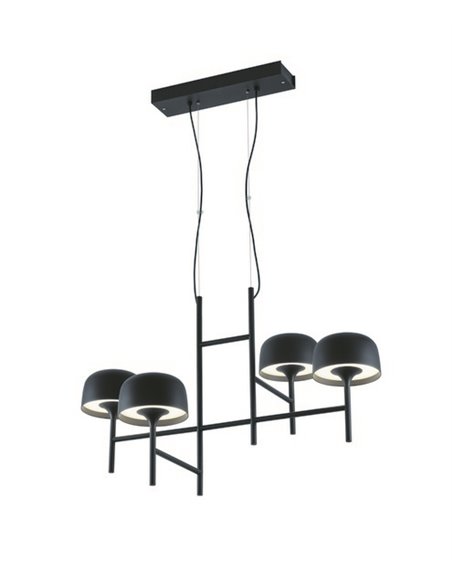 Bol pendant light - Bover - Decorative with 4 lights, LED Dimmable TRIAC