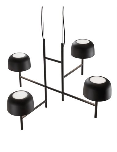 Bol pendant light - Bover - Decorative with 4 lights, LED Dimmable TRIAC