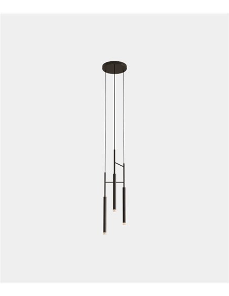 Candle pendant light - LedsC4 - Available in 2 colours, Dimmable phase cut off