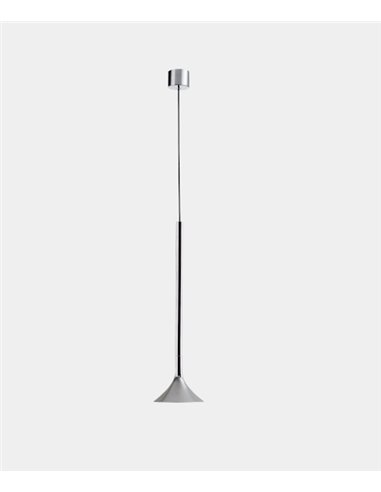 Alive pendant light - LedsC4 - Available in black or chrome, LED 2700K 492 lm