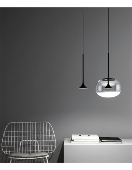 Alive pendant light - LedsC4 - Crystal ball light, LED 2700K 454 lm