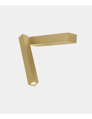Hall Slim wall light - LedsC4 - Reading light in 3 finishes, LED 2700K 3.5W