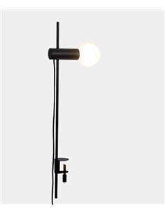 Nude Clip table lamp - LedsC4 - Adjustable head, E27 clamp lamp