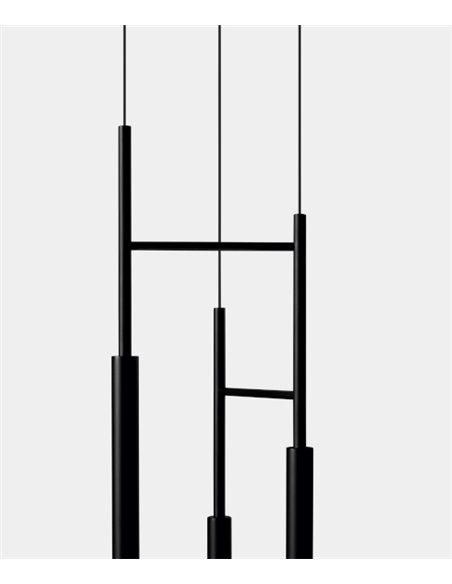 Candle pendant light - LedsC4 - Available in 2 colours, Dimmable phase cut off