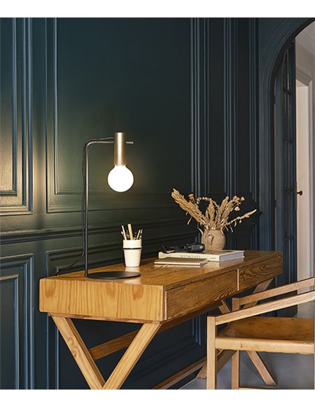 Nude Curved desk lamp - LedsC4 - Available in 3 colours, adjustable head