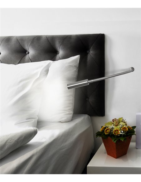 Tip wall light - LedsC4 - LED reading light 3000K, Double installation: recessed/surface mounted