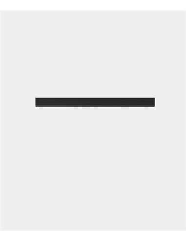 Deltatrack ceiling track - LedsC4 - Available in 3 sizes, Colour black