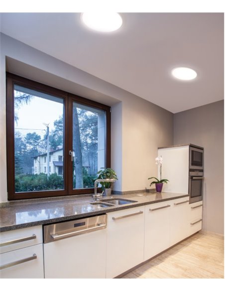 Carme Rimless ceiling light - Indeluz - Novolux Lighting - Ceiling lamp 28/38 cm