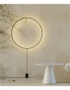 Ramona floor lamp - Robin - Minimalist design, Matt black finish, LED 3000K