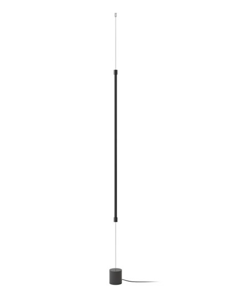 René floor lamp - Robin - Minimalist light black, LED 500 lm 3000K, Height: 120 cm