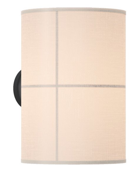 Rania wall light - Robin - White cream lampshade in 2 sizes