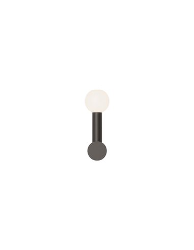 Rigoberta Direct Mono wall light - Robin - Minimalist ball light, Available in 2 finishes