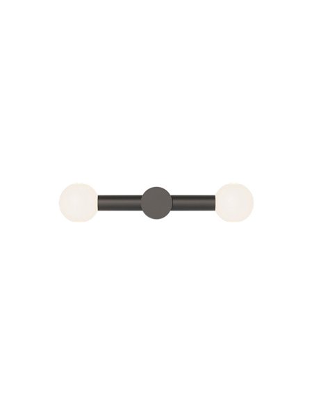 Rigoberta Direct Duo wall light - Robin - Minimalist design in black or white