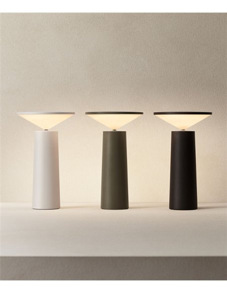 Lámpara de mesa Cocktail – Leds C4 – Regulable y con batería