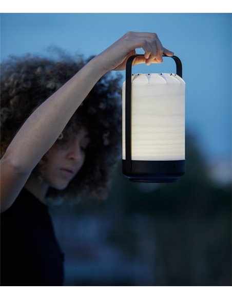 Lámpara de mesa portatil LED de madera en 6 acabados regulable en intensidad– Mini Chou – LZF