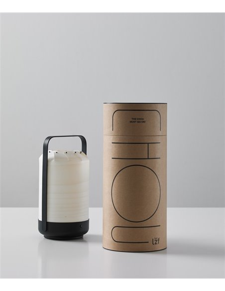 Lámpara de mesa portatil LED de madera en 6 acabados regulable en intensidad– Mini Chou – LZF