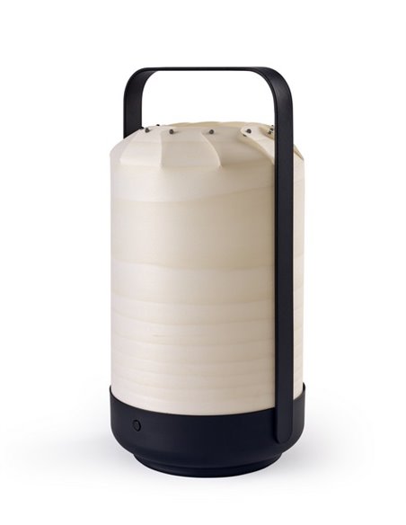 Lámpara de mesa portatil LED de madera en 6 acabados regulable en intensidad– Mini Chou – LZF