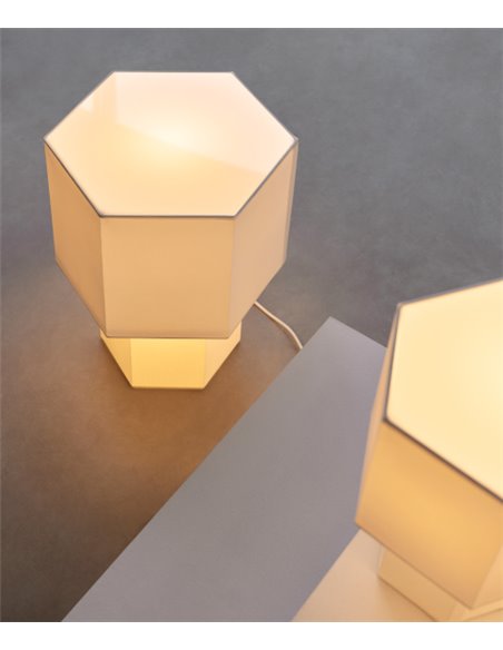 Lámpara de mesa Rigo - FOC - Estructura textil