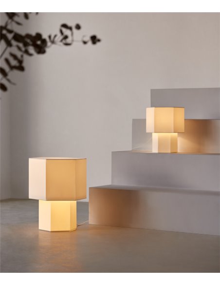 Lámpara de mesa Rigo - FOC - Estructura textil