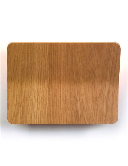 Kito wall light - Luxcambra - Oak wood lampshade, LED lamp