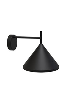 Sutton wall light - Luxcambra - Black or white conical shade 2
