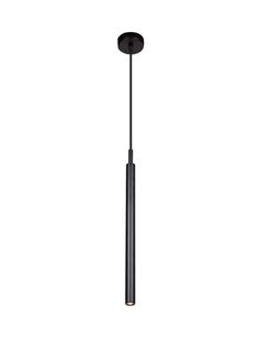 Milos pendant light - Luxcambra - Minimalist black tubular design, LED light 2