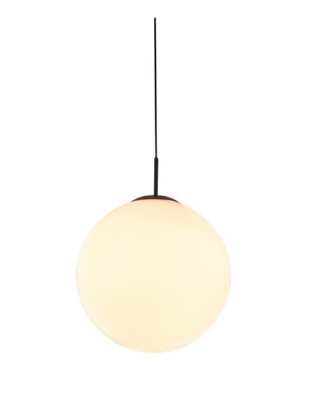 Moon pendant light - Luxcambra - Ball lamp, Ø 30 cm