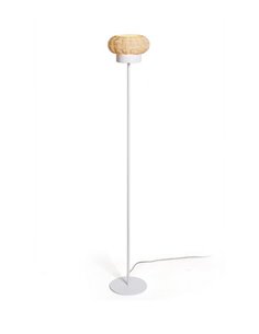 Niuet floor lamp - Luxcambra - Hand-woven natural wicker lampshade, height: 131 cm 2