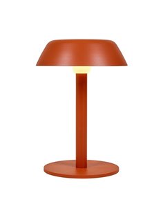 Sarria S table lamp - Luxcambra - Modern design in black and terracotta 2
