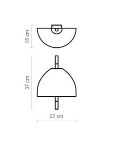 Ama wall light - Luxcambra - Hand-woven natural wicker lampshade 2