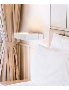 Dual wall light - Luxcambra - Modern design black/white, LED lamp