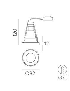 Einar downlight - ACB