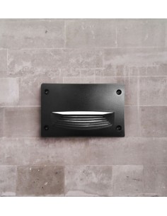 Outdoor recessed wall light...