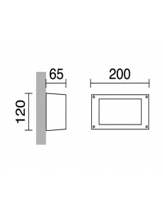 Outdoor wall light – Devon Dopo – Novolux 2