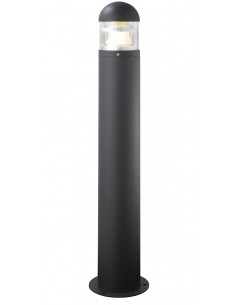 IP54 anthracite aluminum outdoor post light 90 cm - Natan - Dopo - Novolux 2
