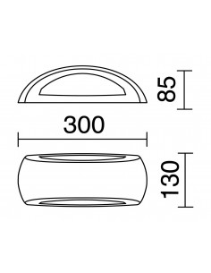 Wall lamp with motion sensor Calm - Dopo 2